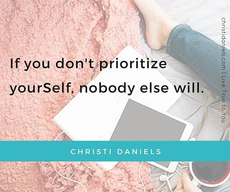 Learning to Prioritize Yourself